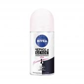 Дезодорант-антиперспирант женский Nivea Невидимая Защита для черного и белого Clear, ролик, 50 мл