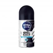 Дезодорант-антиперспирант мужской Nivea Men Fresh Невидимый для черного и белого, ролик, 50 мл