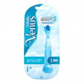 Станок для бритья Gillette Venus Blue 3 лезвия с 1 сменной кассетой, женский, 1 шт