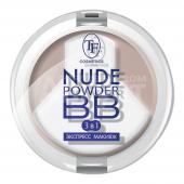 Пудра компактная Triumf Nude BB Powder, натуральная, тон 04