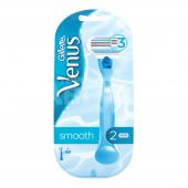 Станок для бритья Gillette Venus Classic 3 лезвия с 2 сменными кассетами, женский, 1 шт