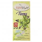 FREE STYLE TEENS Прокладки ежедневные тонкие с ароматом ромашки, 20шт
