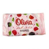 ALVIERO OLIVIA Мыло туалетное твердое Mixed Berry, 5шт по 55г