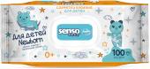 SENSO BABY SIMPLE Влажные салфетки детские, 100шт