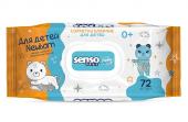 SENSO BABY SIMPLE Влажные салфетки детские, 72шт