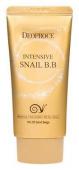 DEOPROCE INTENSIVE SNAIL ВВ-крем с муцином улитки SPF50+PA+++, 50мл (23 Sand Beige)