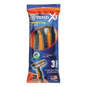 VENZI X3 Одноразовые бритвенные станки, 3шт