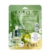 371577 "Ekel" Mask Pack Olive  Маска для лица тканевая с экстрактом оливы 25мл 1/600