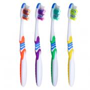 PROWAY Зубная щетка Релакс, пластик, резина, средняя жесткость, индекс 5, степень 6<G<9