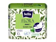Прокладки bella FLORA Green tea по 10  шт. (30.10.2027, РОССИЯ)